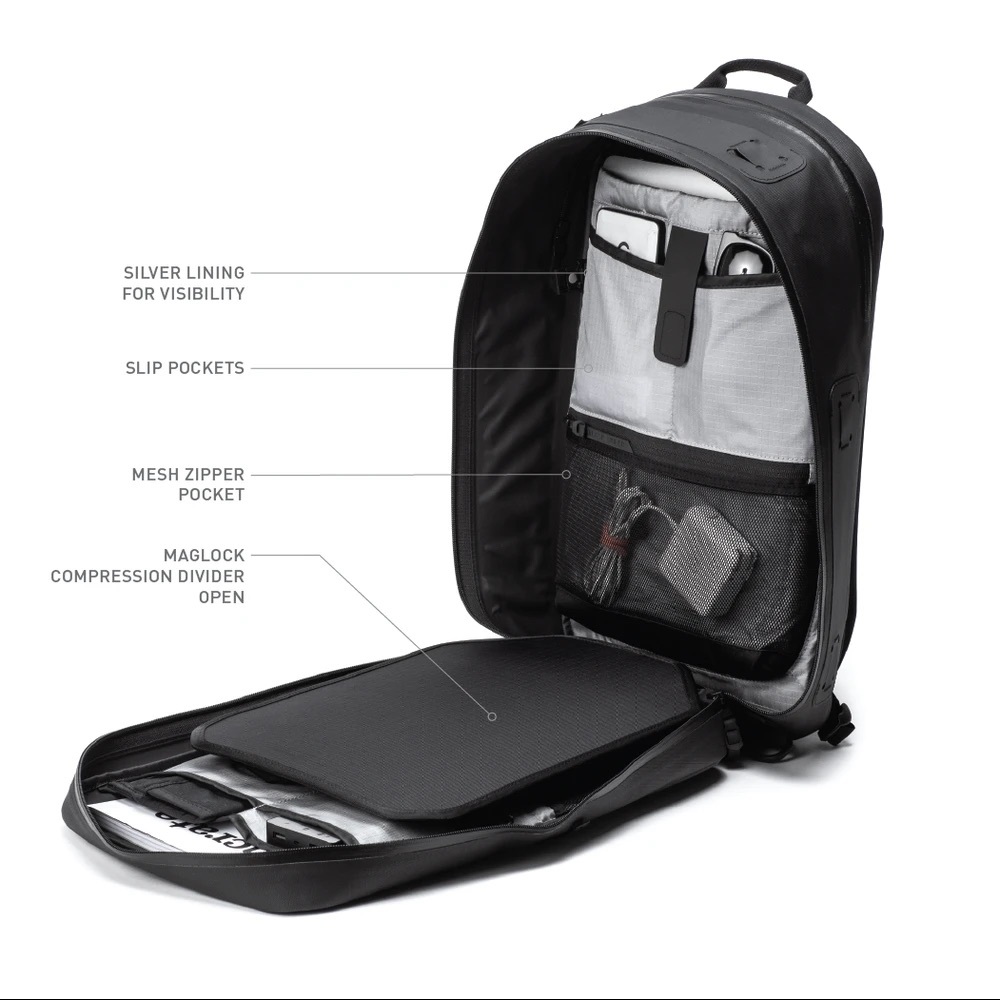 Black Ember:Modular backpack 3 modular attachments - Picture 3 of 15
